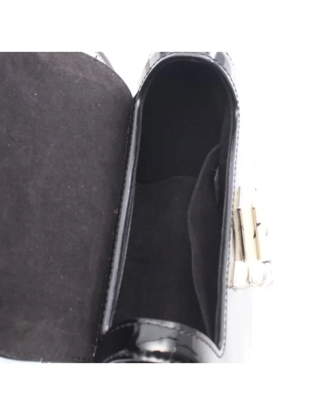 Louis Vuitton Shoulder Bag Twist PM Noir Patent Leather